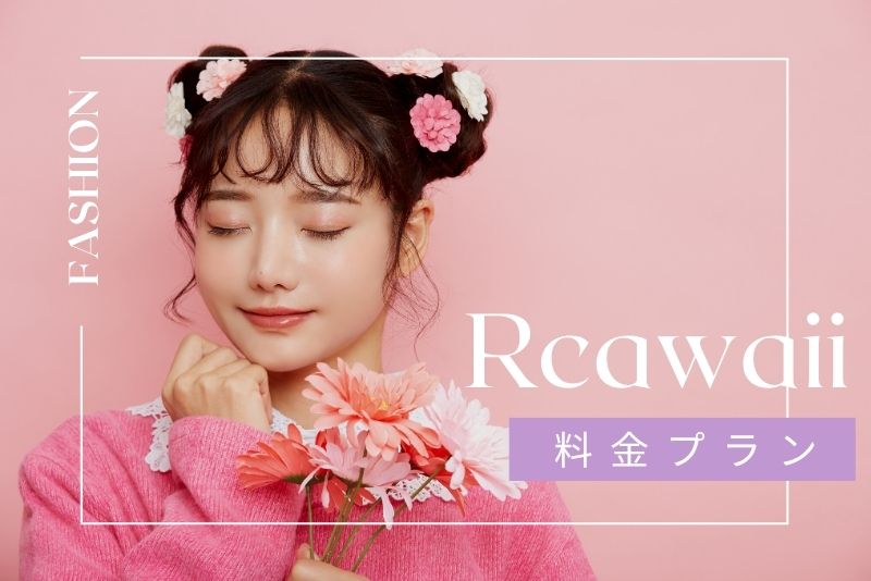 アールカワイイの料金プランと利用の流れ